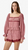 Cassandra Mid Rise Silk Cotton Short - Berry Gingham
