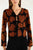 Leopard Hearts Knit Cardigan