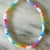 Lila Beaded Necklace - Pastel Rainbow