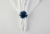 Spike Napkin Ring Set - Blue