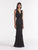 Saloni Rita Dress - Black