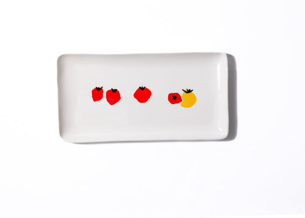 Zafferano Tomato Rectangular Serving Platter