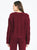 Aster Cashmere Cable Cardigan - Currant