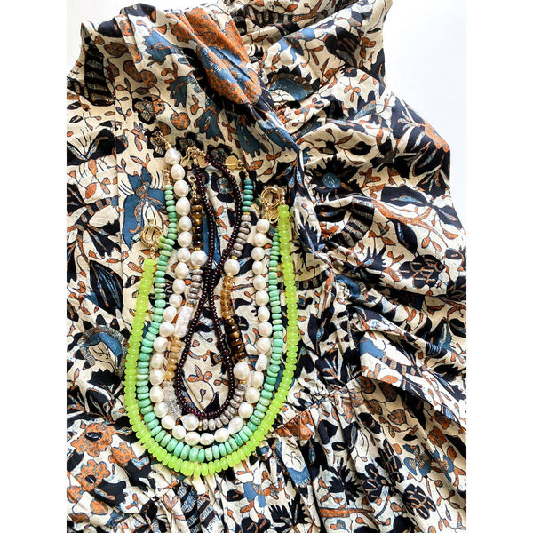 Rixie Chrysoprase Necklace