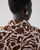Corazon Printed Cotton Shirt - Natural & Brown