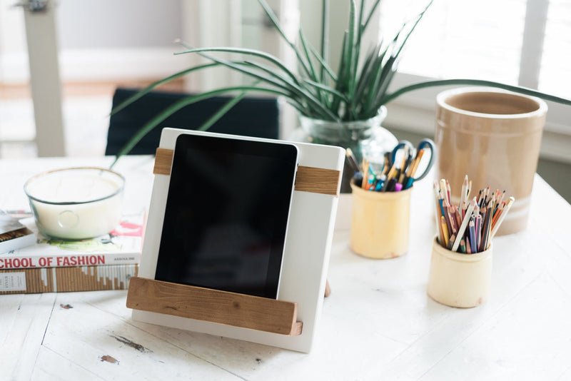 Mod Cookbook Holder - White