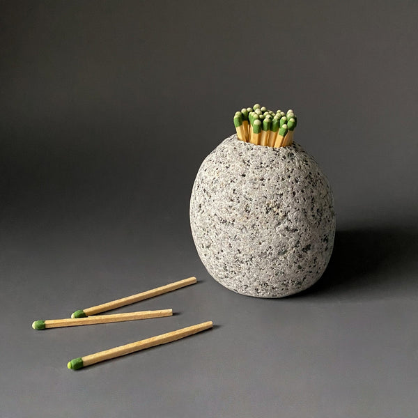 Stone Match Striker & Holder