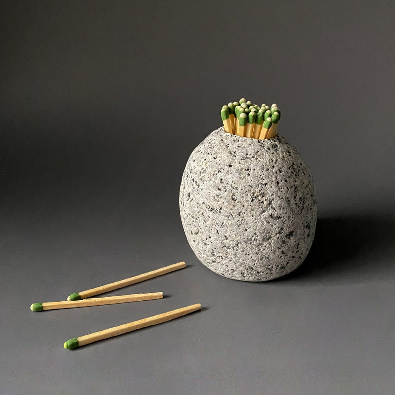 Stone Match Striker & Holder