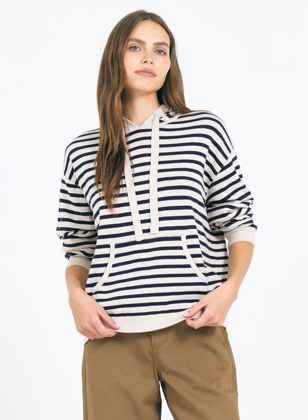 One Grey Day Emerson Hoodie - Canvas Combo