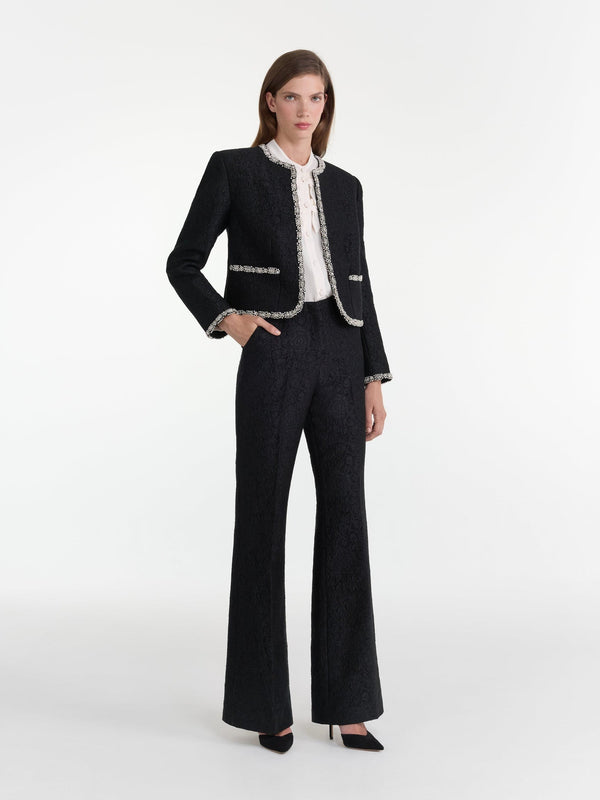 Luma Jacket - Noir Rose/Crystal