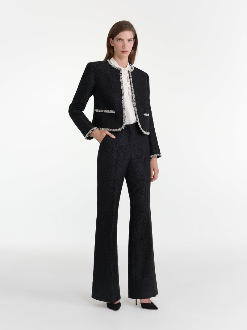 Luma Jacket - Noir Rose/Crystal