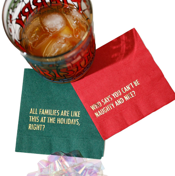 All Families Holiday Cocktail Napkins