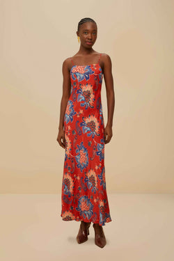 Red Luang Maxi Dress