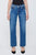 Moussy Philadelphia Low Straight - Blue