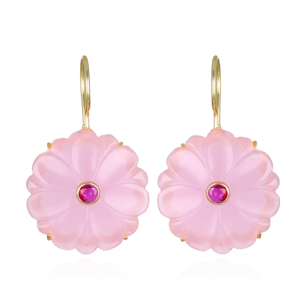 Magnolia Earring - Strawberry
