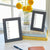 Faux Grasscloth 4x6 Picture Frame