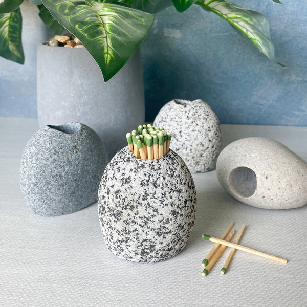 Stone Match Striker & Holder