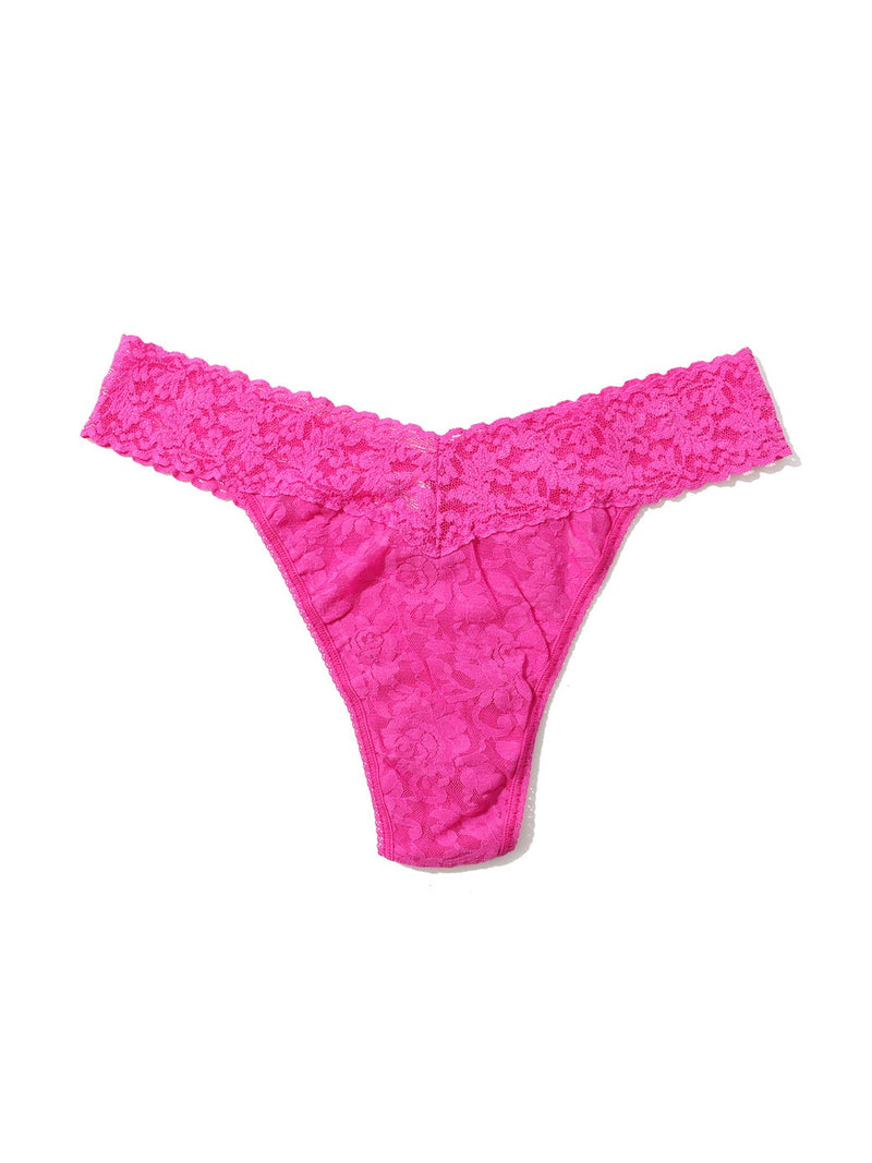 Signature Lace Original Rise Thong