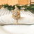 Jute Christmas Tree Napkin Ring Set