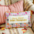 Drink Champagne Needlepoint Pillow