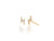 Rachel Reid Mini Diamond Lightning Bolt Studs