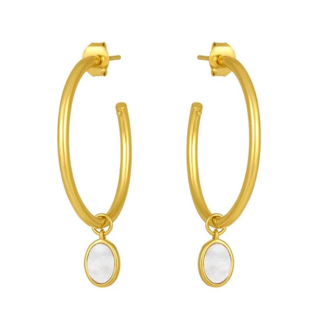 Catalina Hoops - Gold