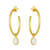 Catalina Hoops - Gold