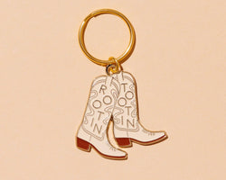 Cowboy Boot Keychain