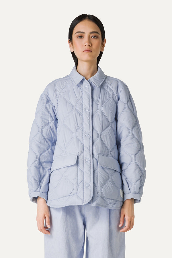 9222 Oversized Quilted Jacket