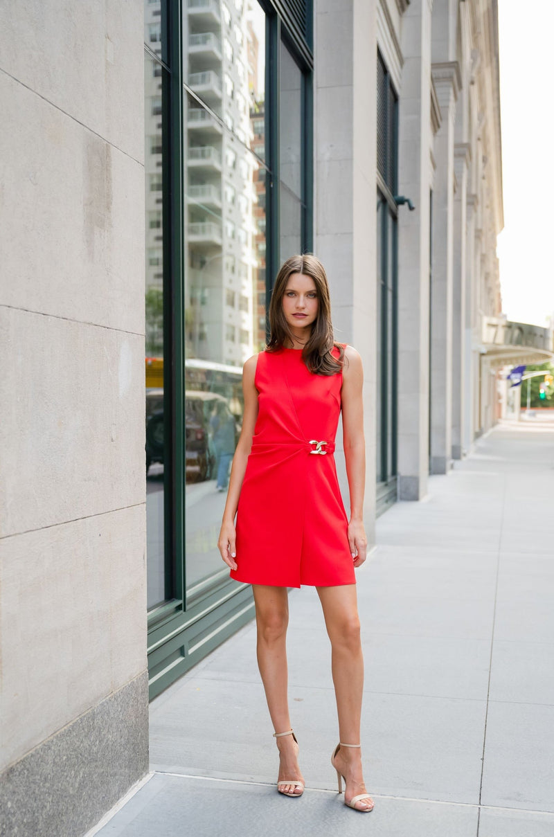 Shoshanna Lily Dress - Apple