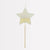 Gold Dipped Star Candle