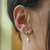 Carrie Pearl Earrings - Gold
