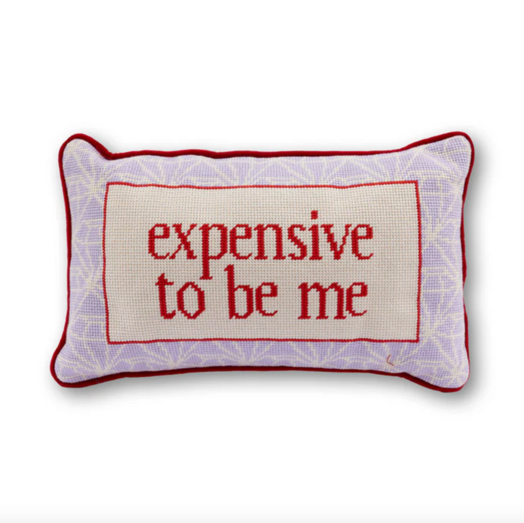 Expensive To Be Me Needlepoint Pillow