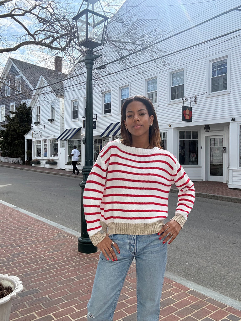Anna Striped Sweater