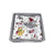 Sitting Lab With Red Hat Beaded Napkin Box