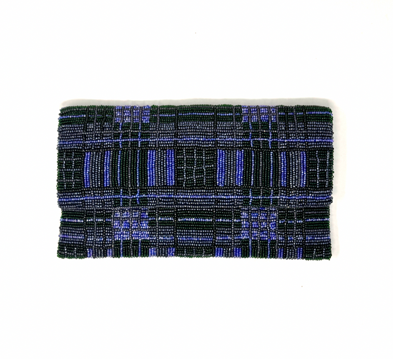 Small Plaid Foldover Clutch