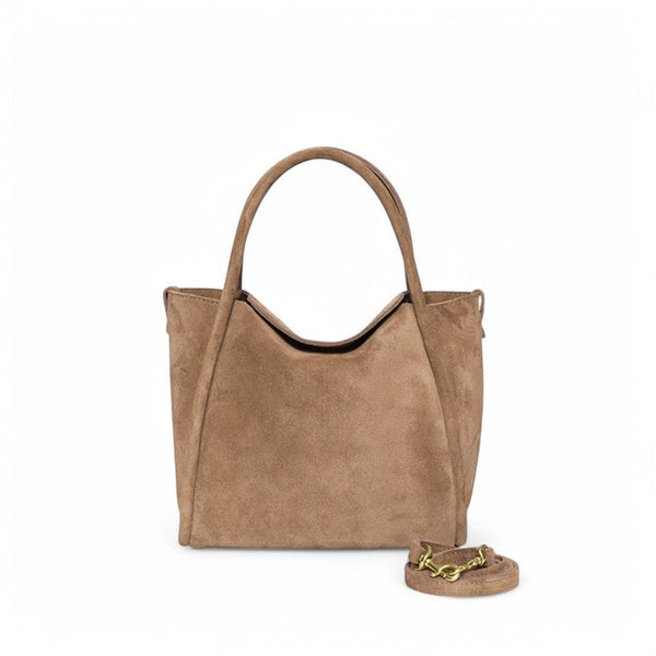 Oliveve Suede Serena Satchel Crossbody