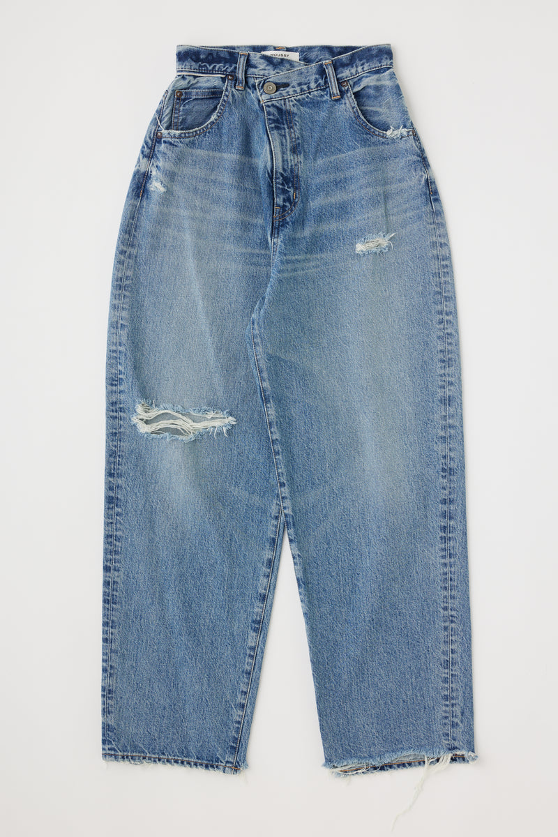 Summerlin Wide Tapered Jean - Blue