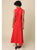 Margot Linen Maxi - Red
