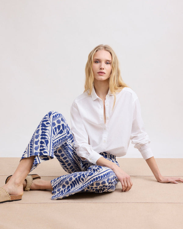 Palerme Pant - Blue Shell