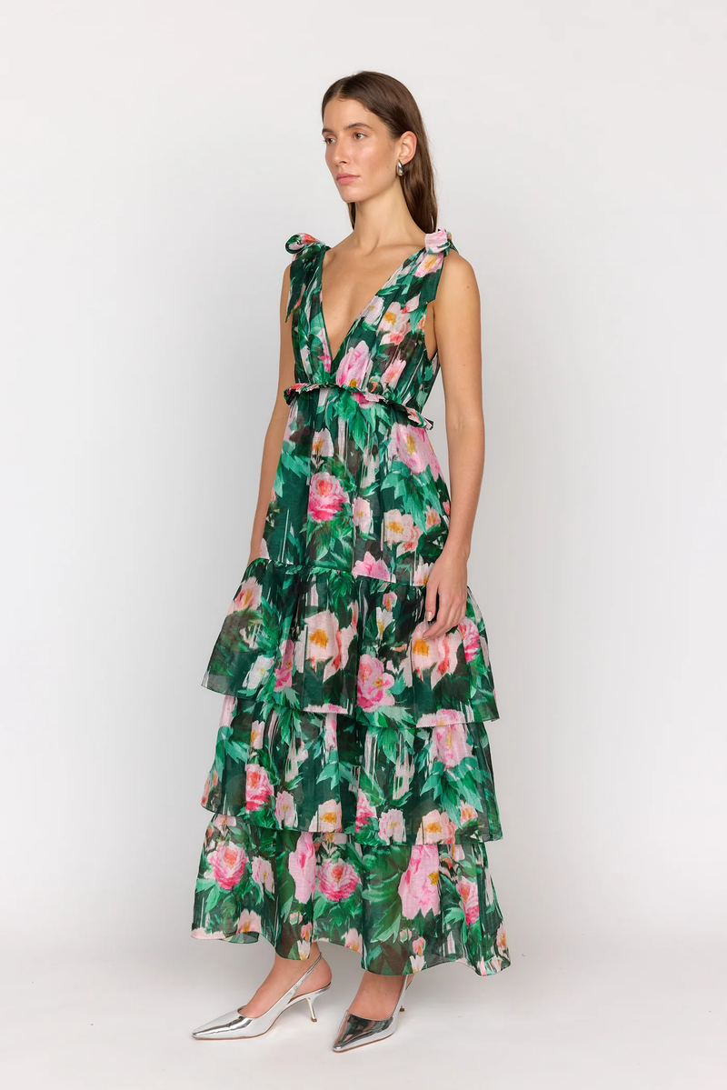 Alex Dress - Camellia Garden