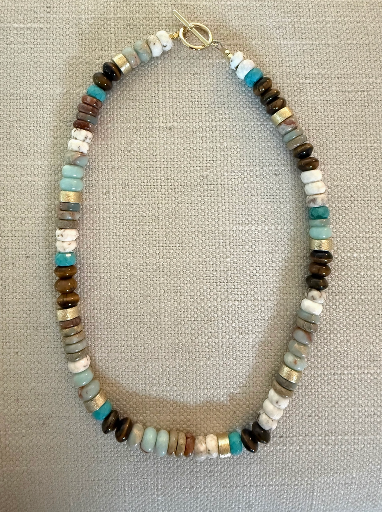 Margot Beaded Necklace - 16"