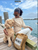 Vineyard Beaded Raffia Crochet Tote