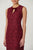Shoshanna Mandi Dress - Burgundy