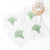 Deco Palm Embroidered Cocktail Napkin Set