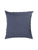 Soft Navy Blue Fringe Linen Pillow - 20 x 20