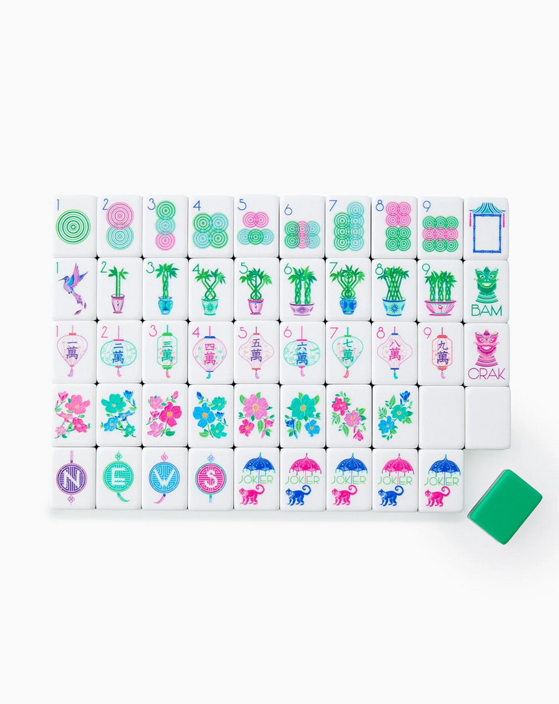 Jasmine Mahjong Tile Set