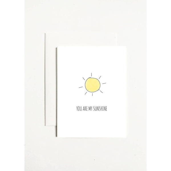 You Are My Sunshine Card