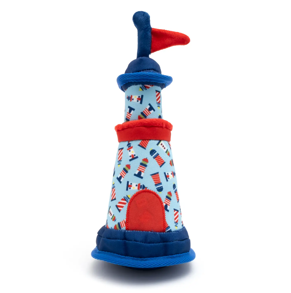 Lighthouse Dog Toy - Blue