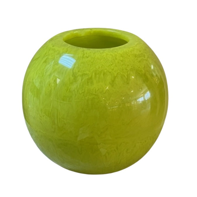 Lily Juliet Sphere Vase - Lime